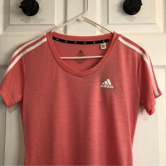 Adidas 3 Stripes AeroReady Tee - Picture 5 of 13